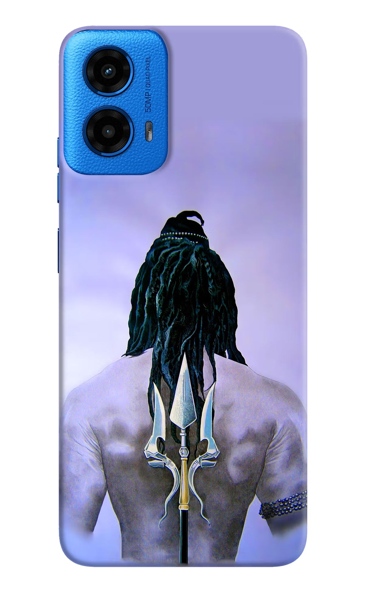 Shiva Moto G45 Hard Case Back Cover by Casekaro