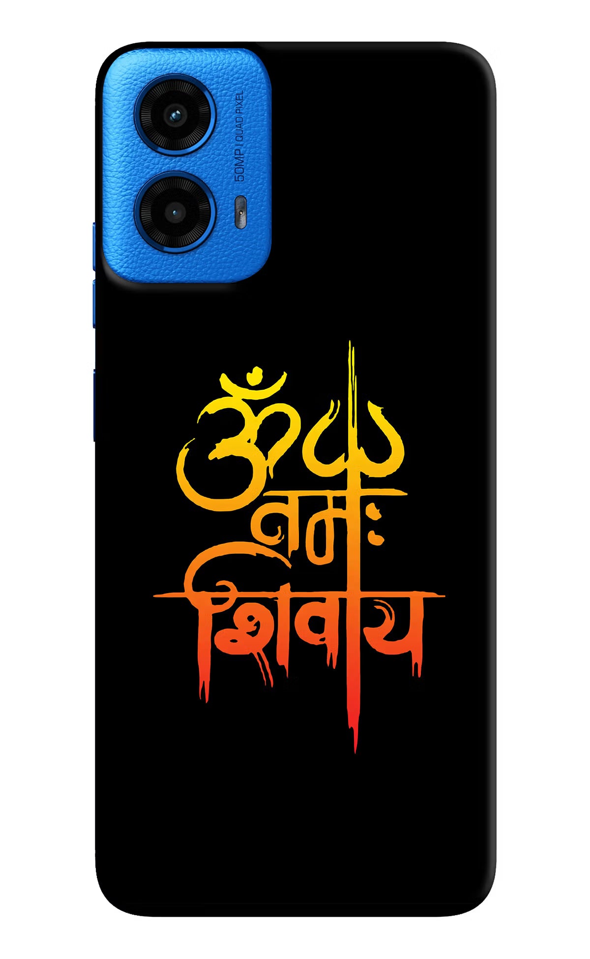 Om Namah Shivay Moto G45 Hard Case Back Cover by Casekaro