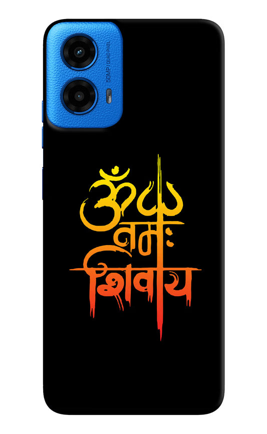 Om Namah Shivay Moto G45 Hard Case Back Cover by Casekaro