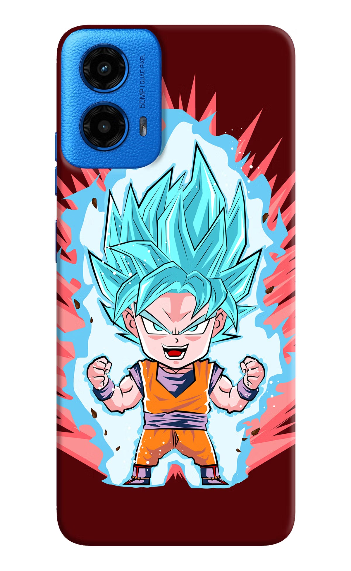 Goku Little Moto G45 Hard Case Back Cover by Casekaro