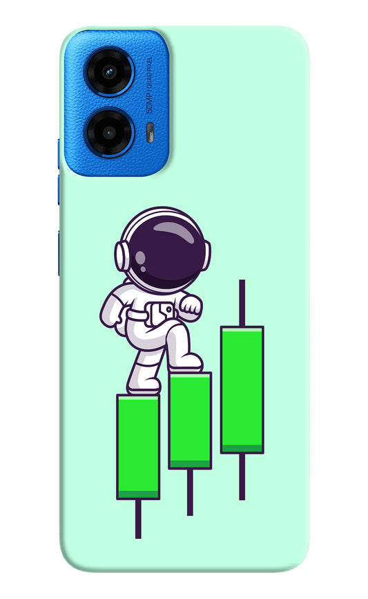 Astronaut Trader Moto G45 Hard Case Back Cover by Casekaro
