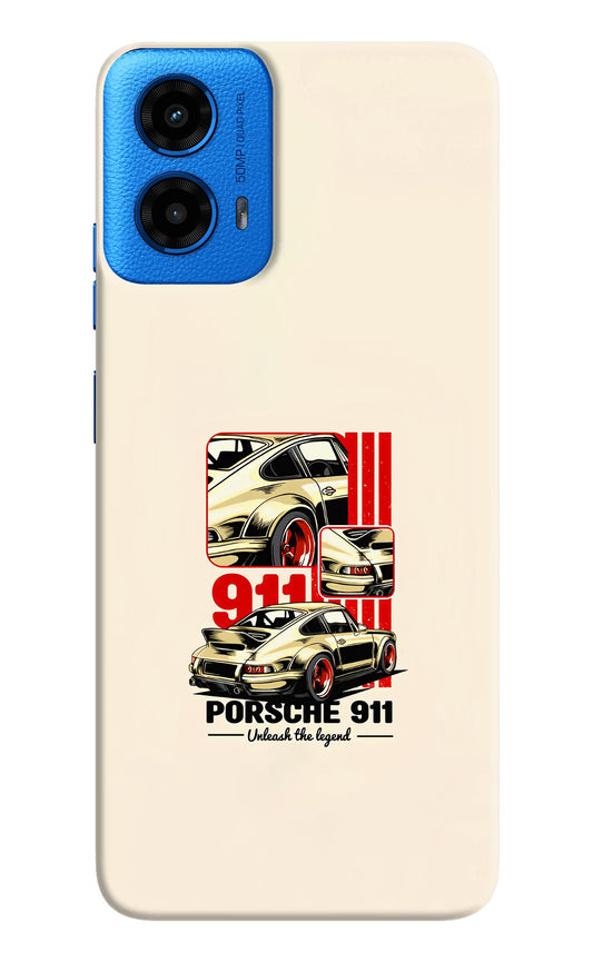 Classic Porsche 911 Moto G45 Hard Case Back Cover by Casekaro