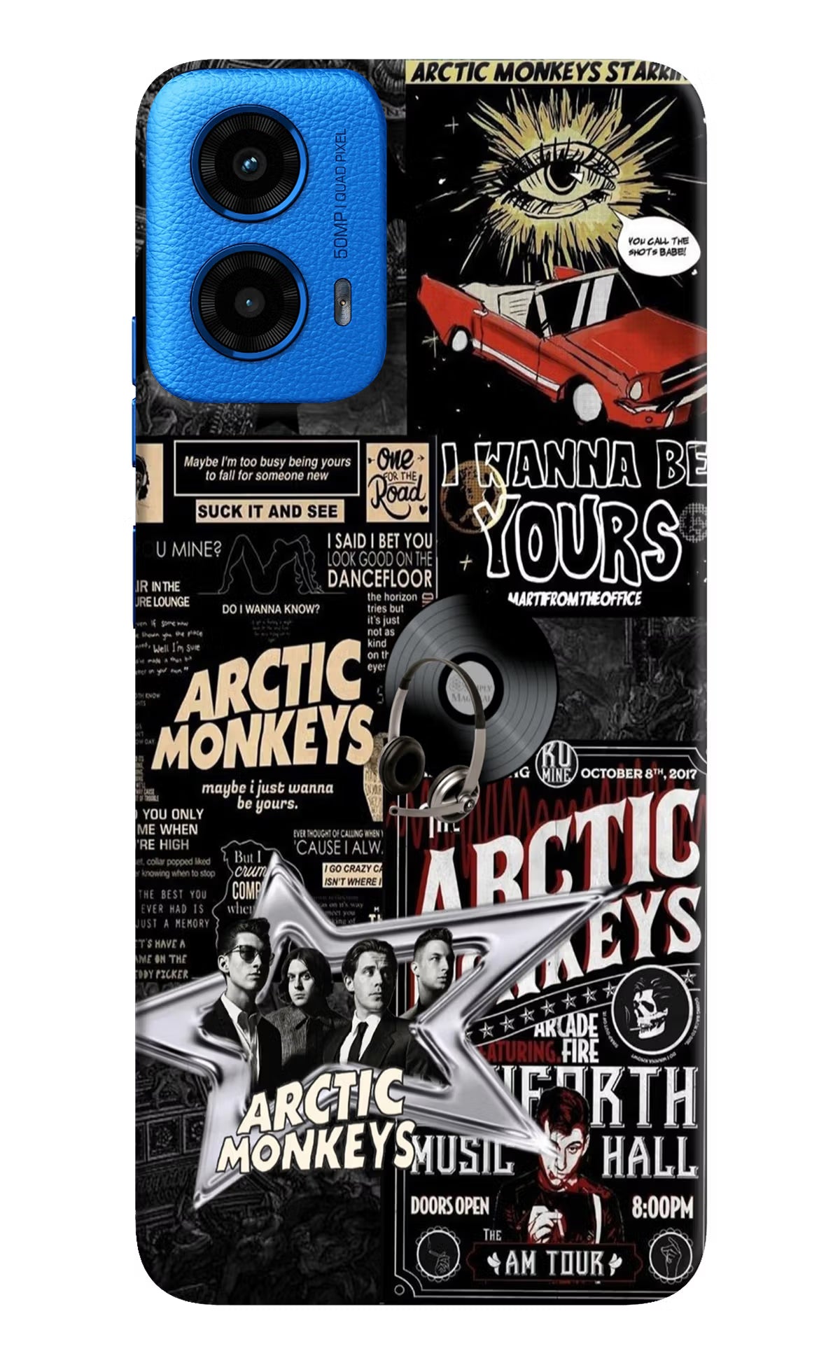 Arctic Monkeys Moto G45 Hard Case Back Cover by Casekaro