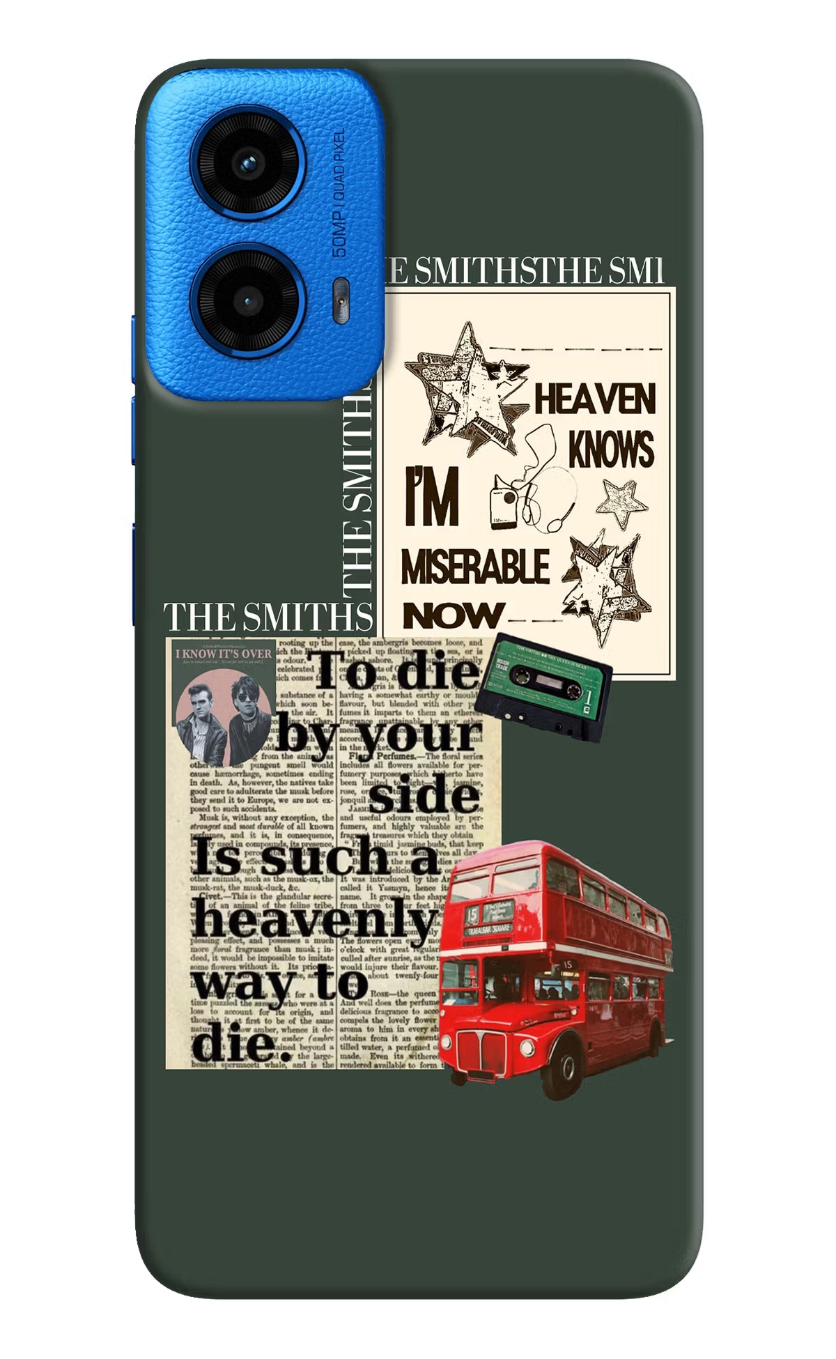 The Smiths Moto G45 Hard Case Back Cover by Casekaro