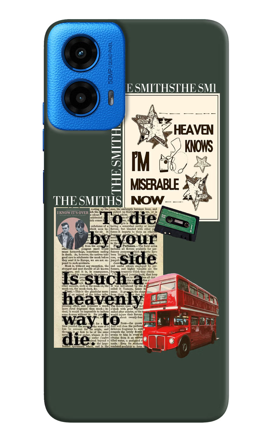 The Smiths Moto G45 Back Cover, Hard case