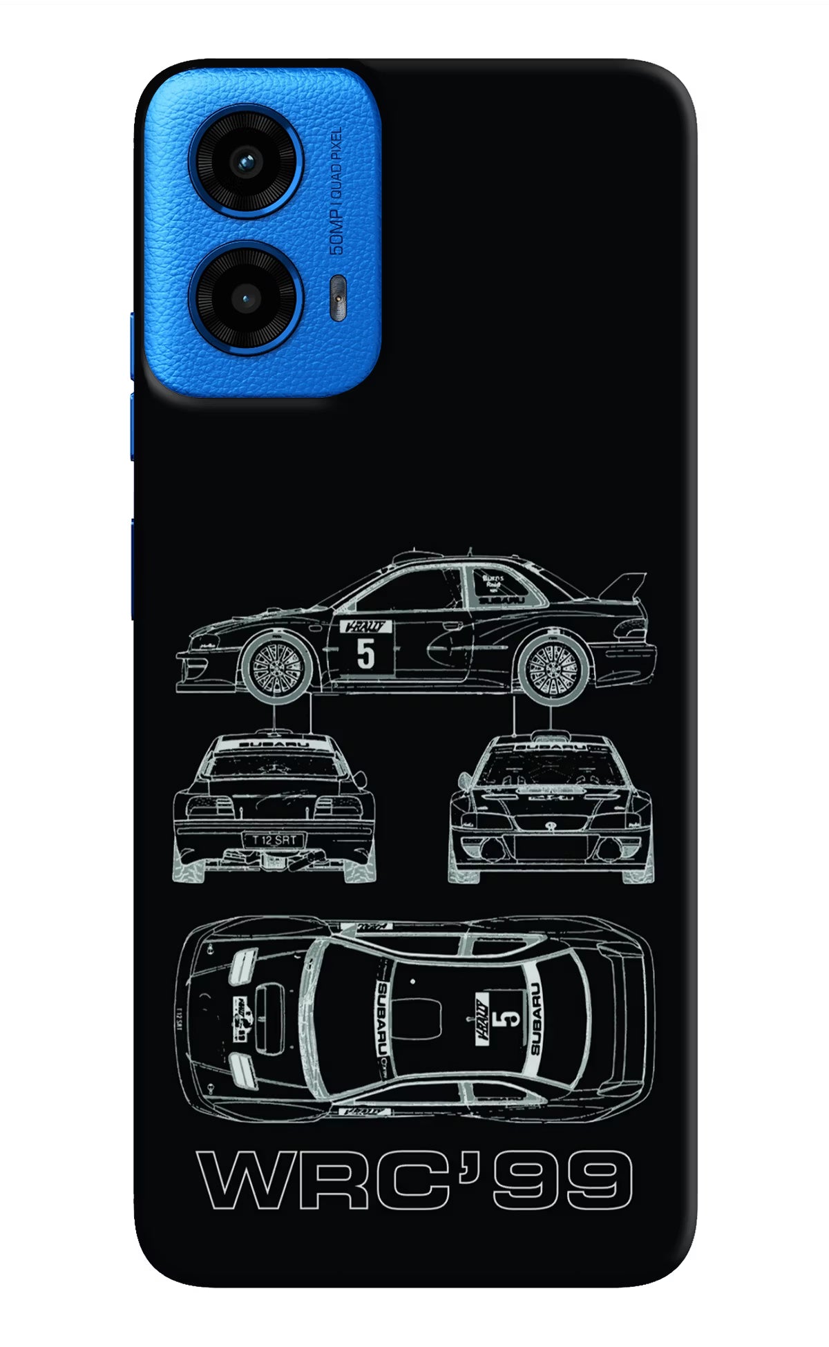 WRC'99 Moto G45 Hard Case Back Cover by Casekaro