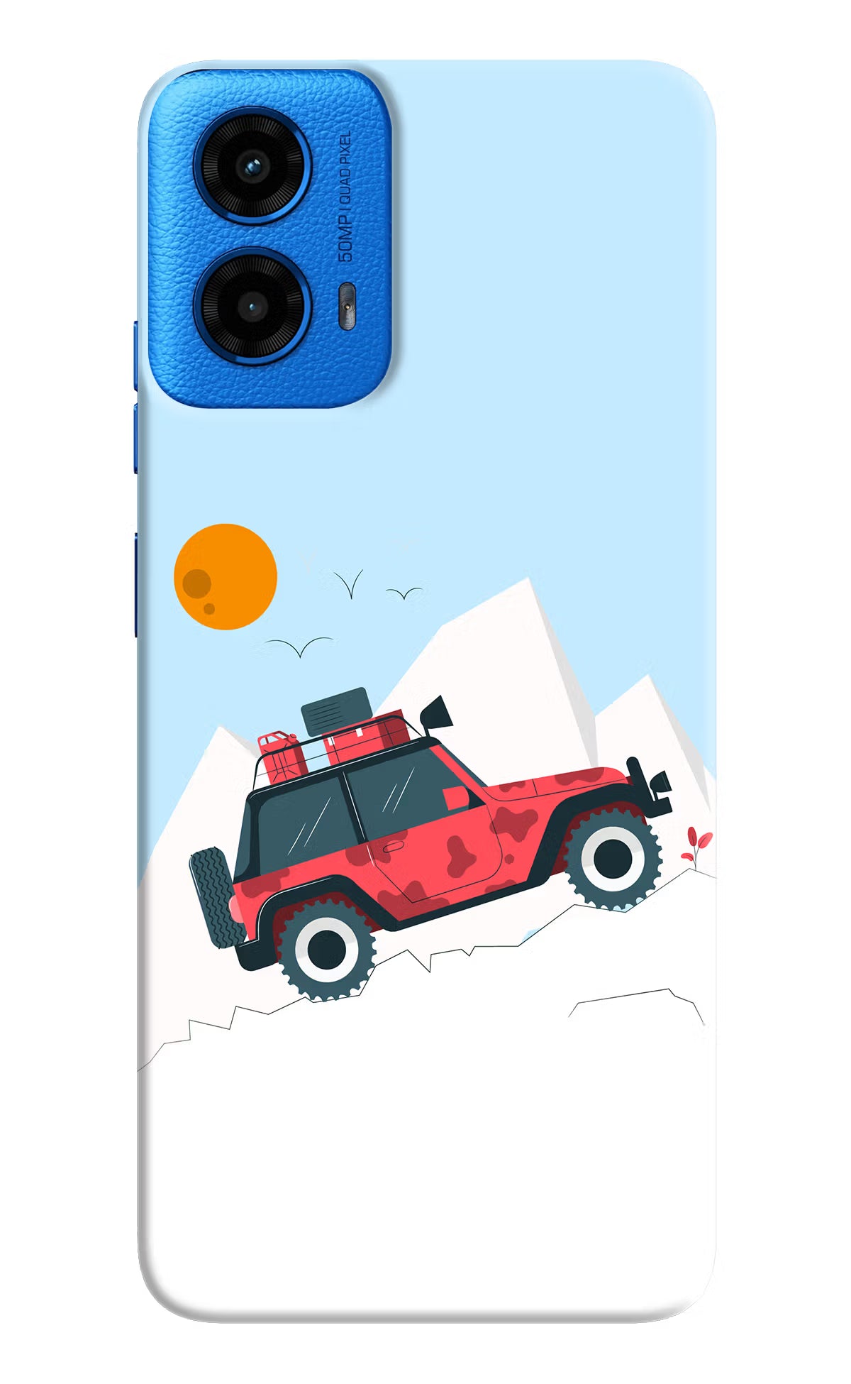 Mountain Trail Beast Moto G45 Hard Case Back Cover by Casekaro