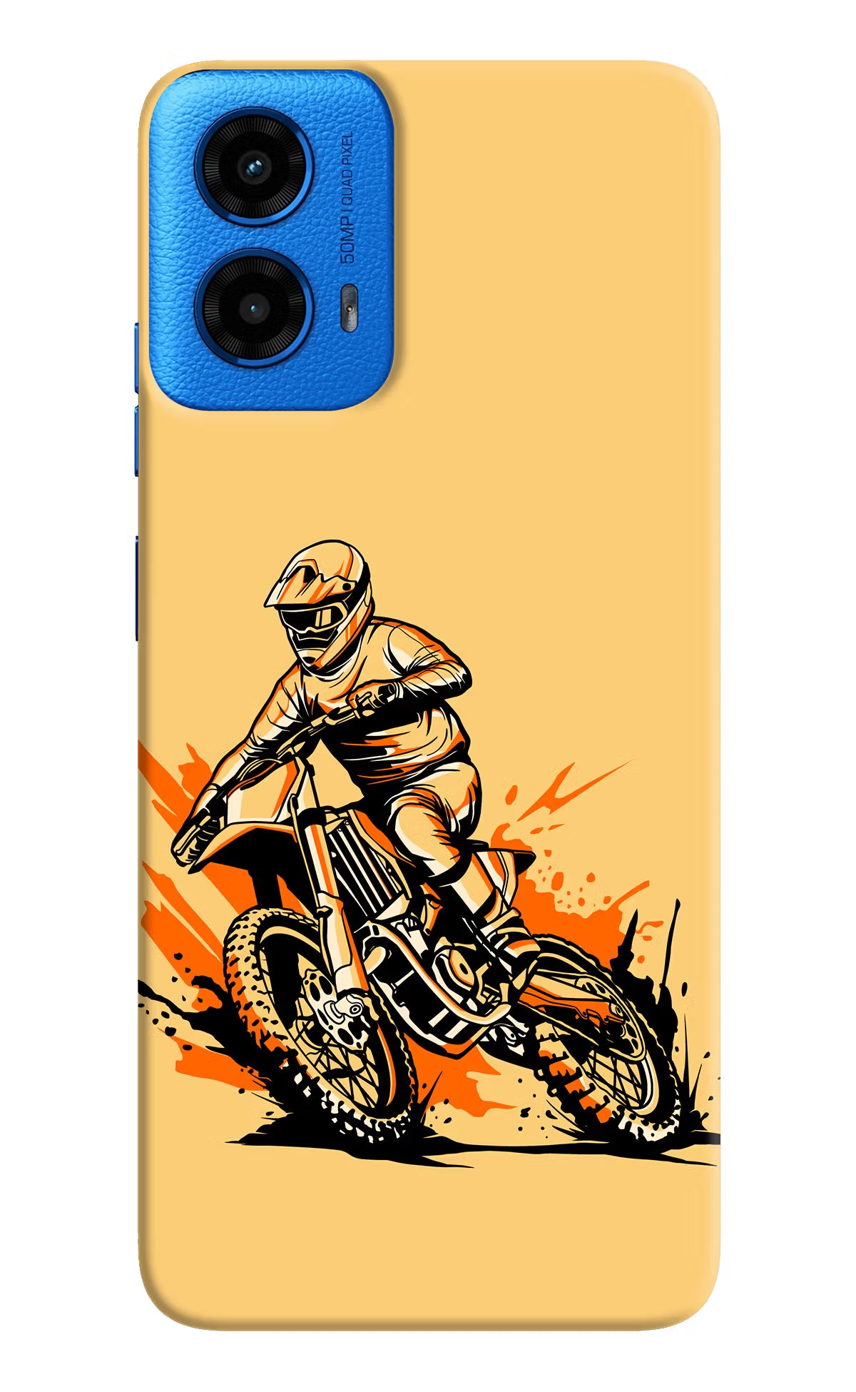 Off-Road Fury Moto G45 Hard Case Back Cover by Casekaro