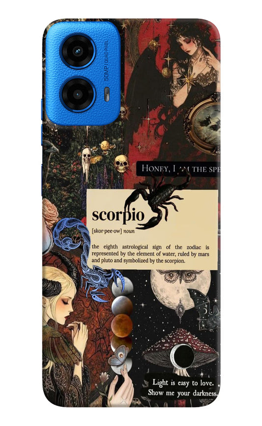 Scorpio Zodiac Moto G45 Hard Case Back Cover by Casekaro
