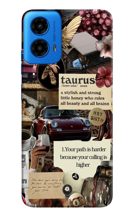 Taurus Zodiac Moto G45 Hard Case Back Cover by Casekaro