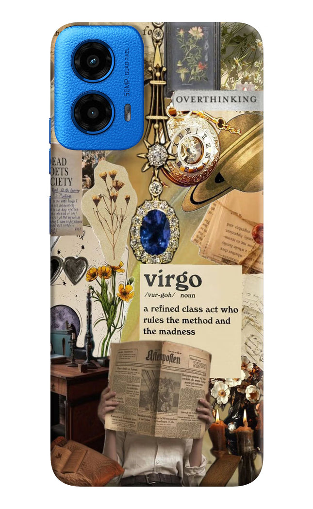 Virgo Zodiac Moto G45 Hard Case Back Cover by Casekaro