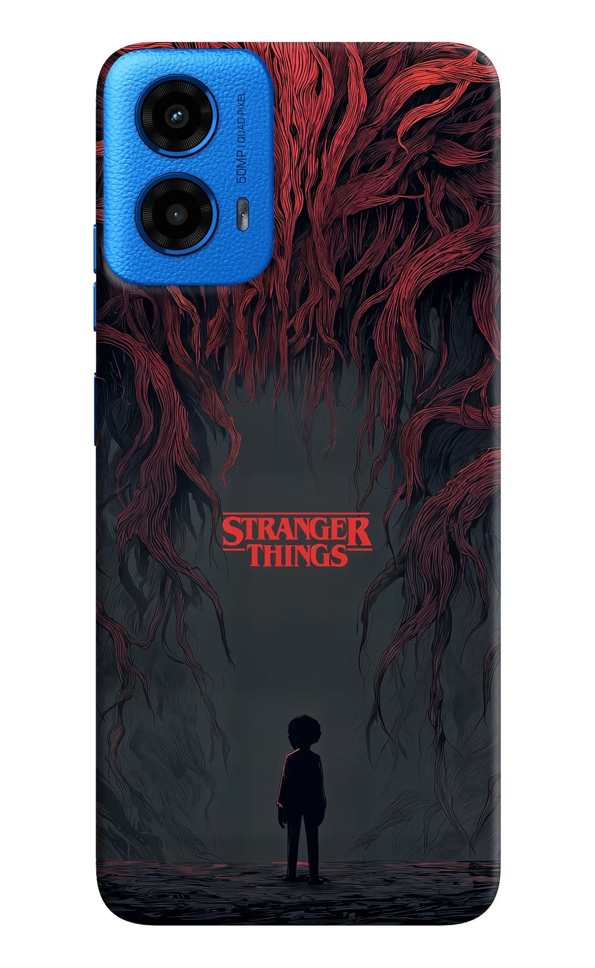 Ordinary Things Dark Side Moto G45 Hard Case Back Cover by Casekaro
