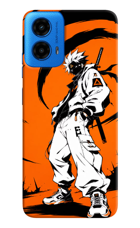 Street Samurai  Moto G45 Hard Case Back Cover by Casekaro