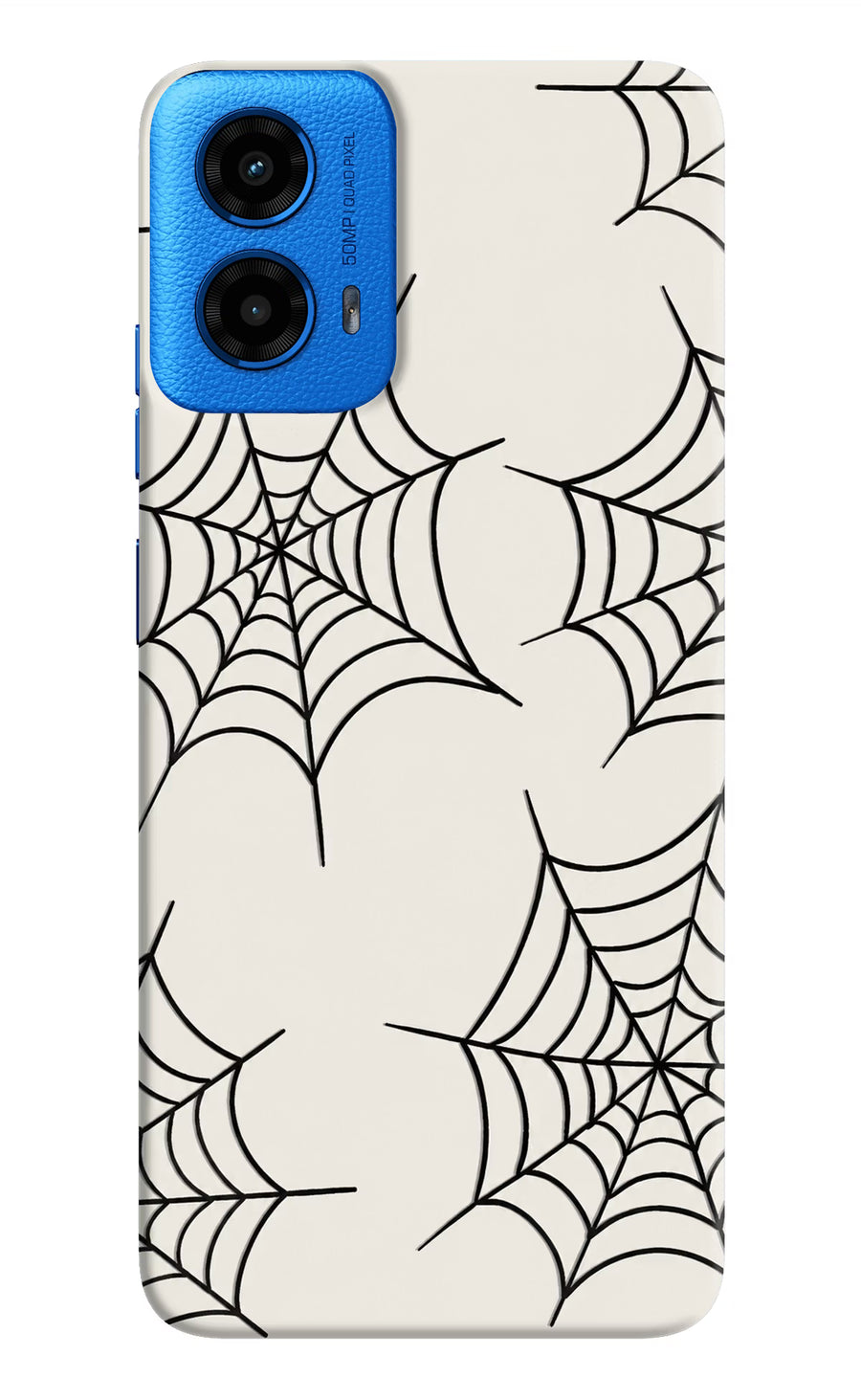 Spider Web Moto G45 Back Cover, Hard case