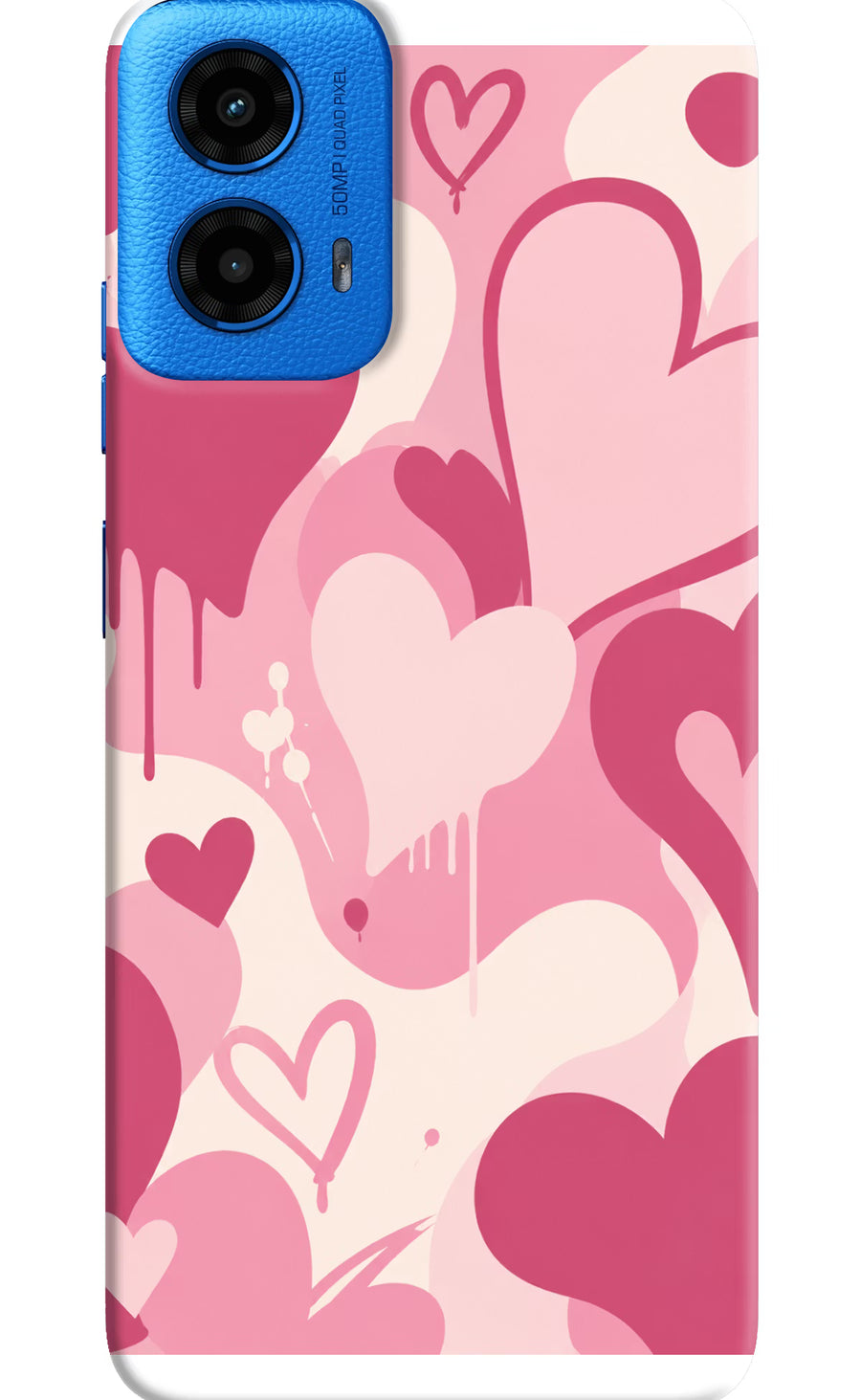 Hearty case Moto G45 Back Cover, Hard case