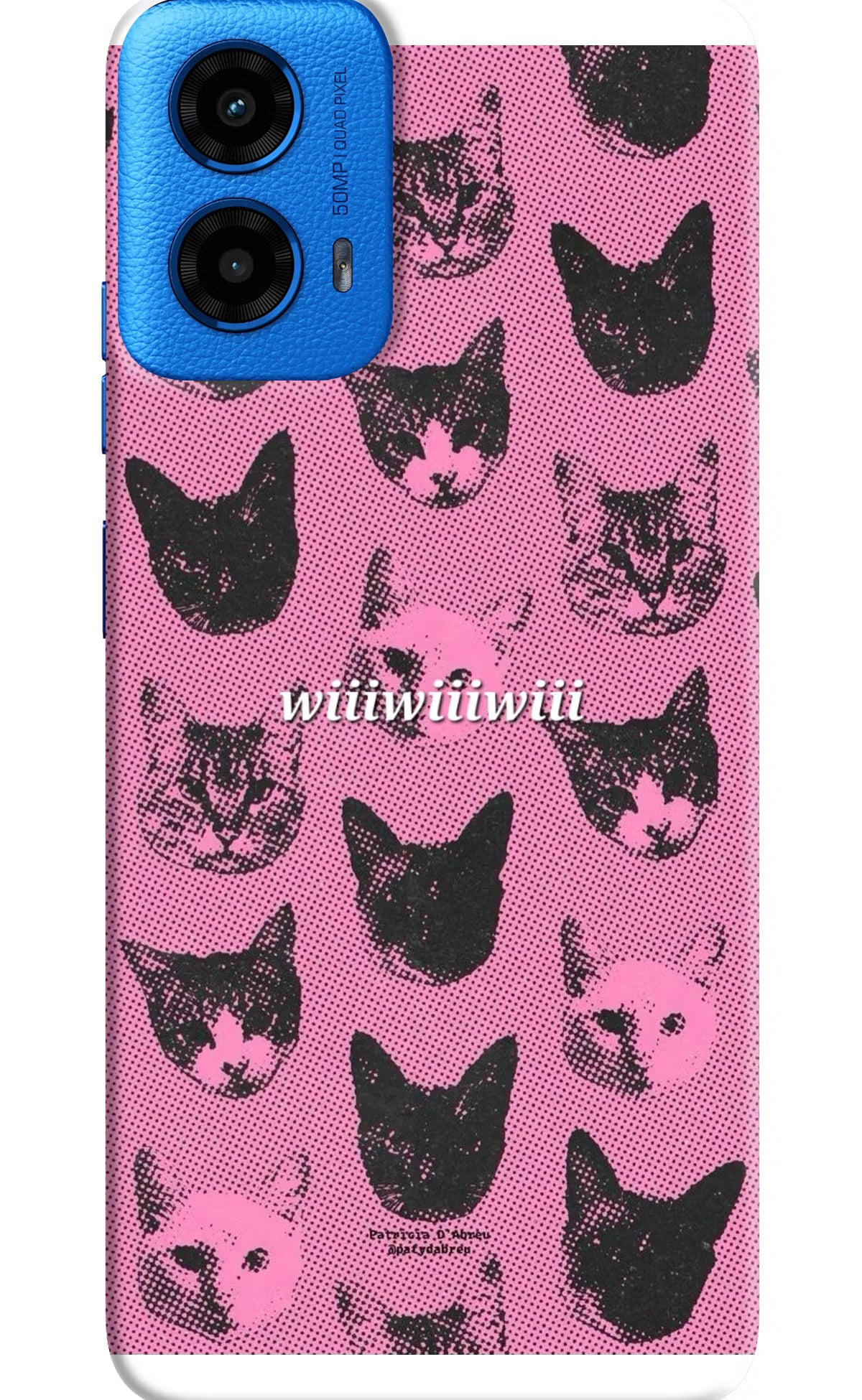 Pink Cats Moto G45 Back Cover