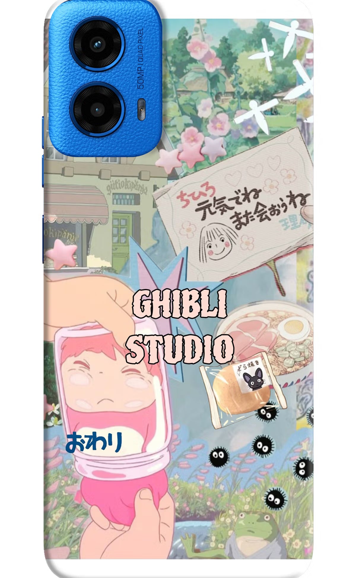 Studio Ghibli Moto G45 Back Cover