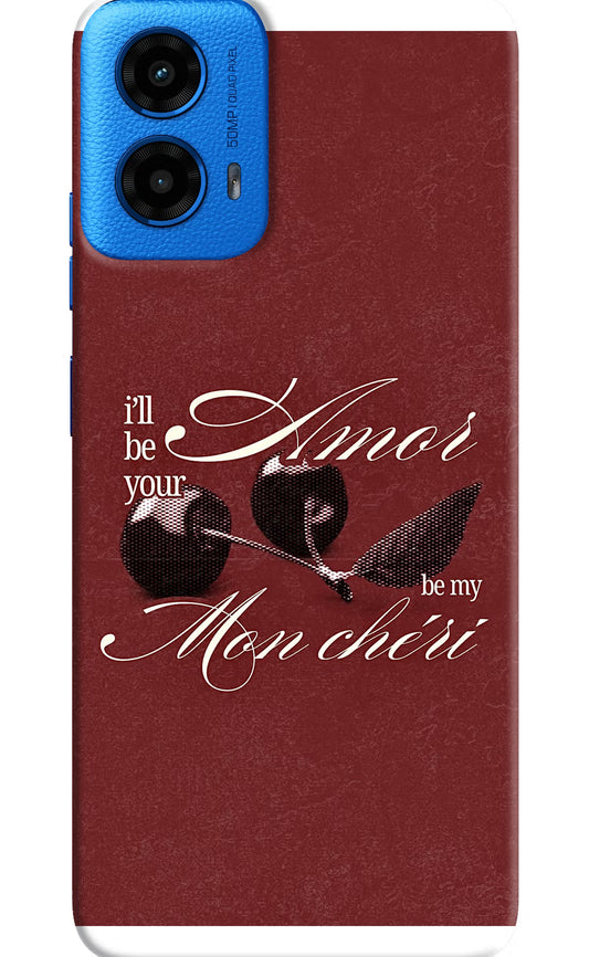 Velvet Cherry Moto G45 Back Cover