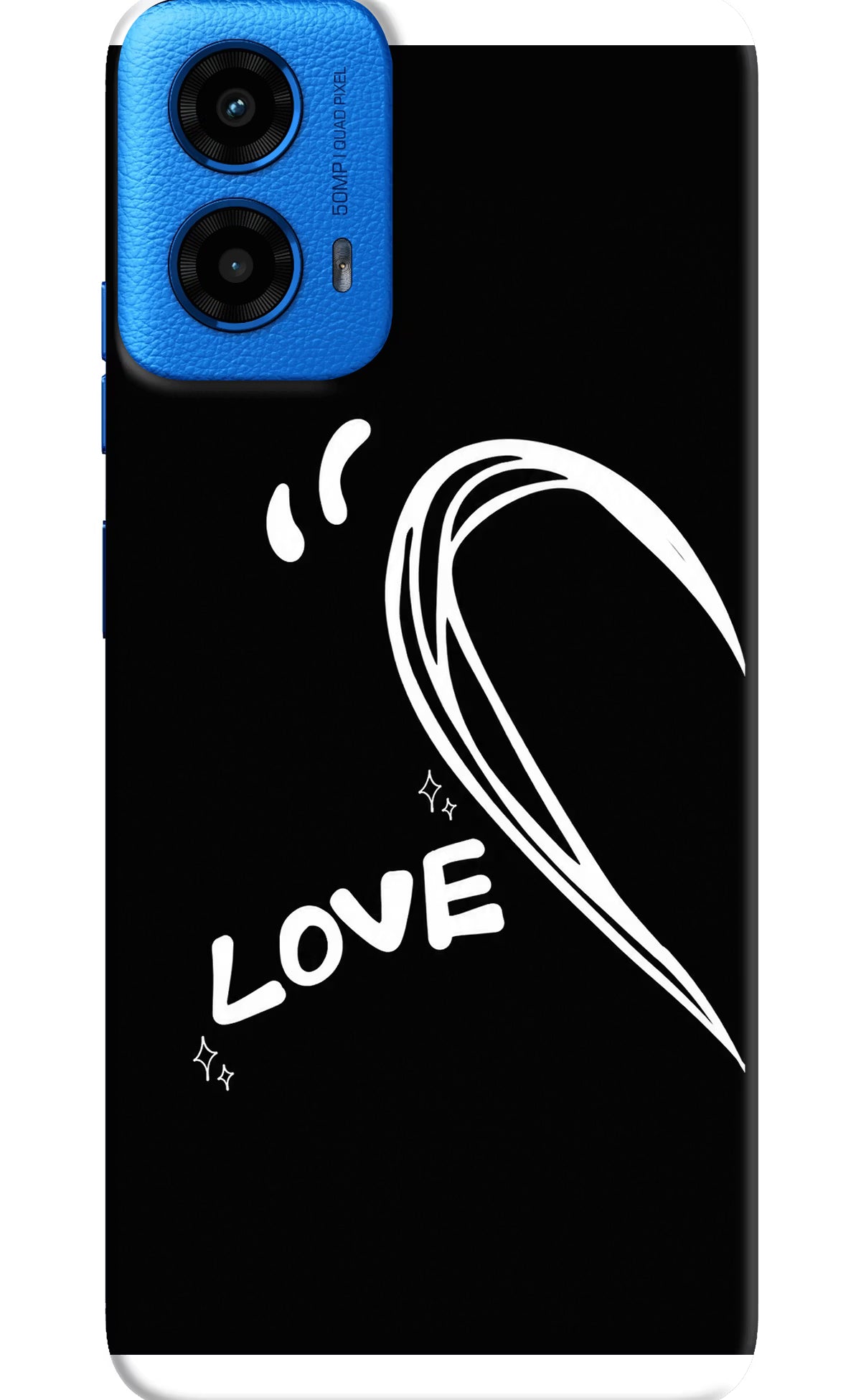 Love Line Moto G45 Back Cover