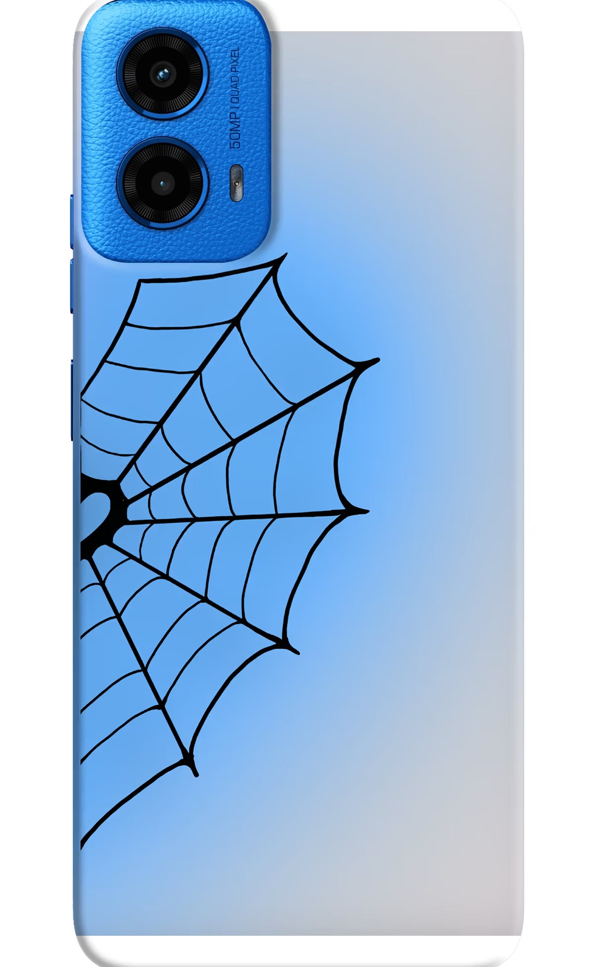 Blue Web Moto G45 Back Cover