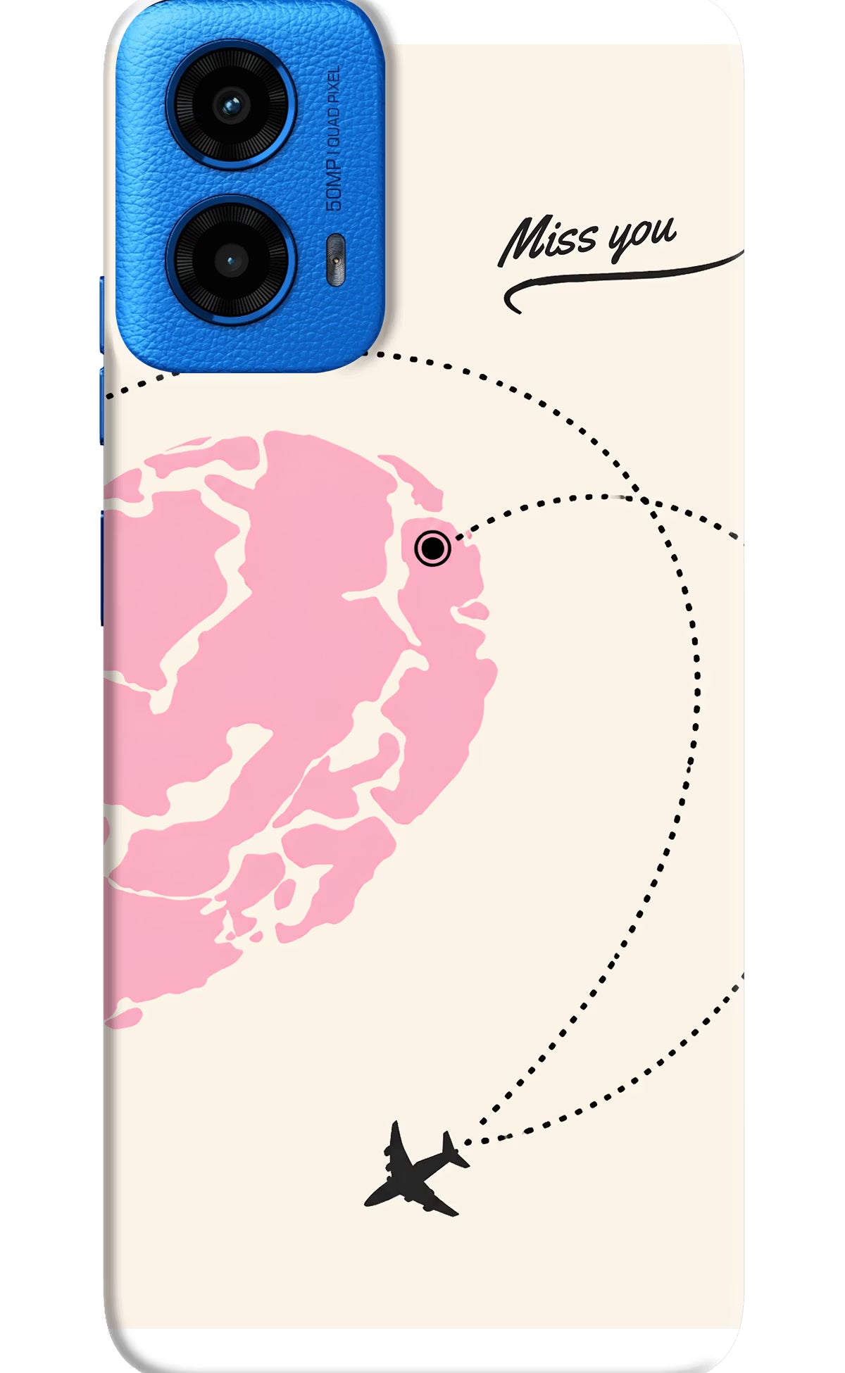 Miss Orbit Moto G45 Back Cover