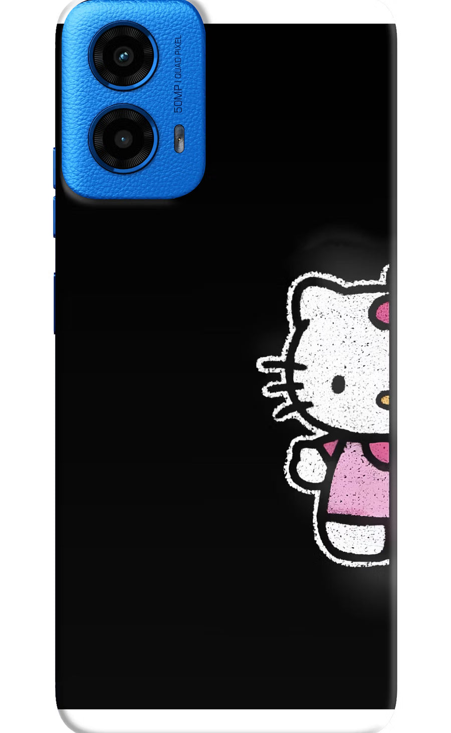 Kitty Charm Moto G45 Back Cover, Hard case