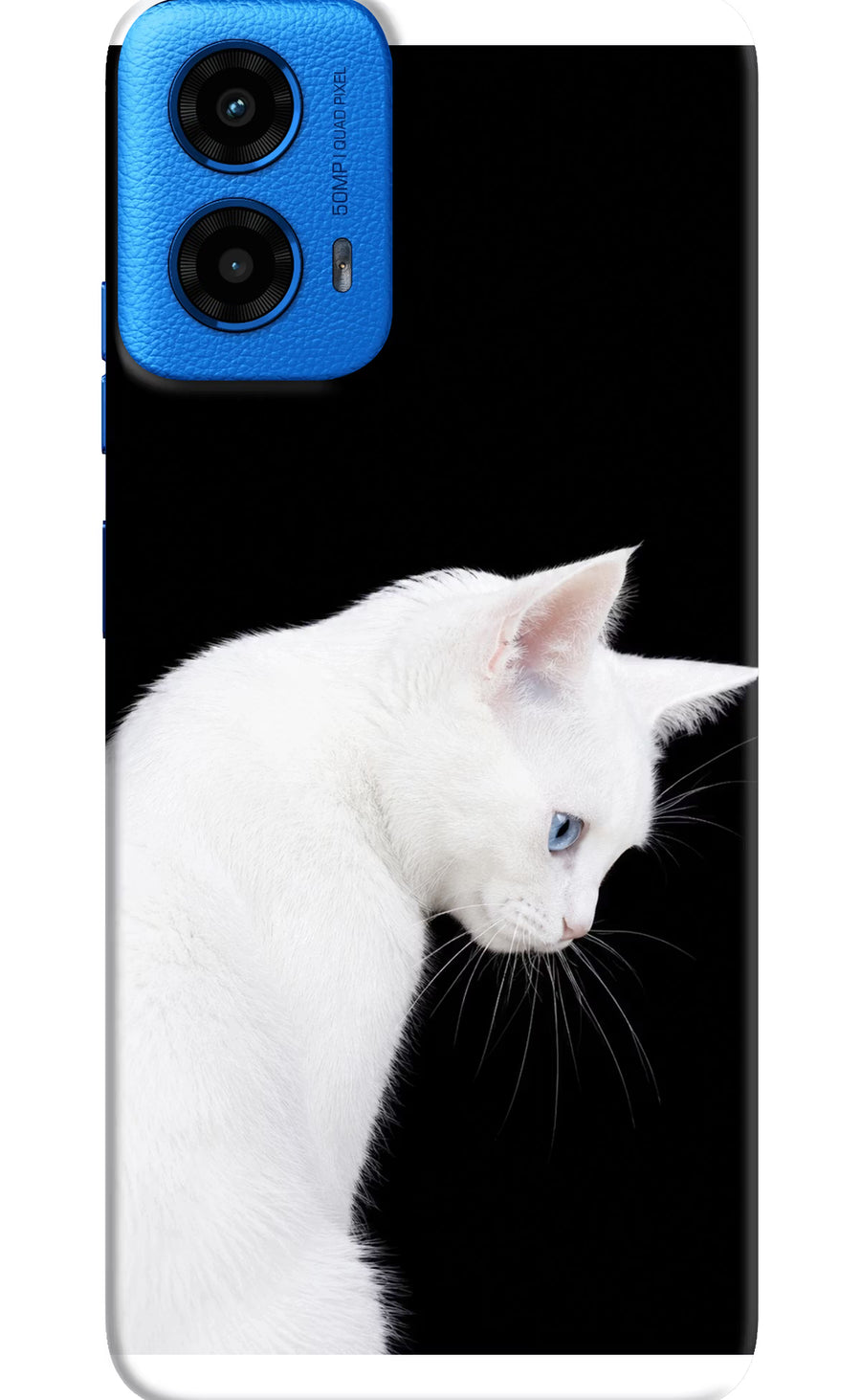 Snow Gaze Moto G45 Back Cover, Hard case