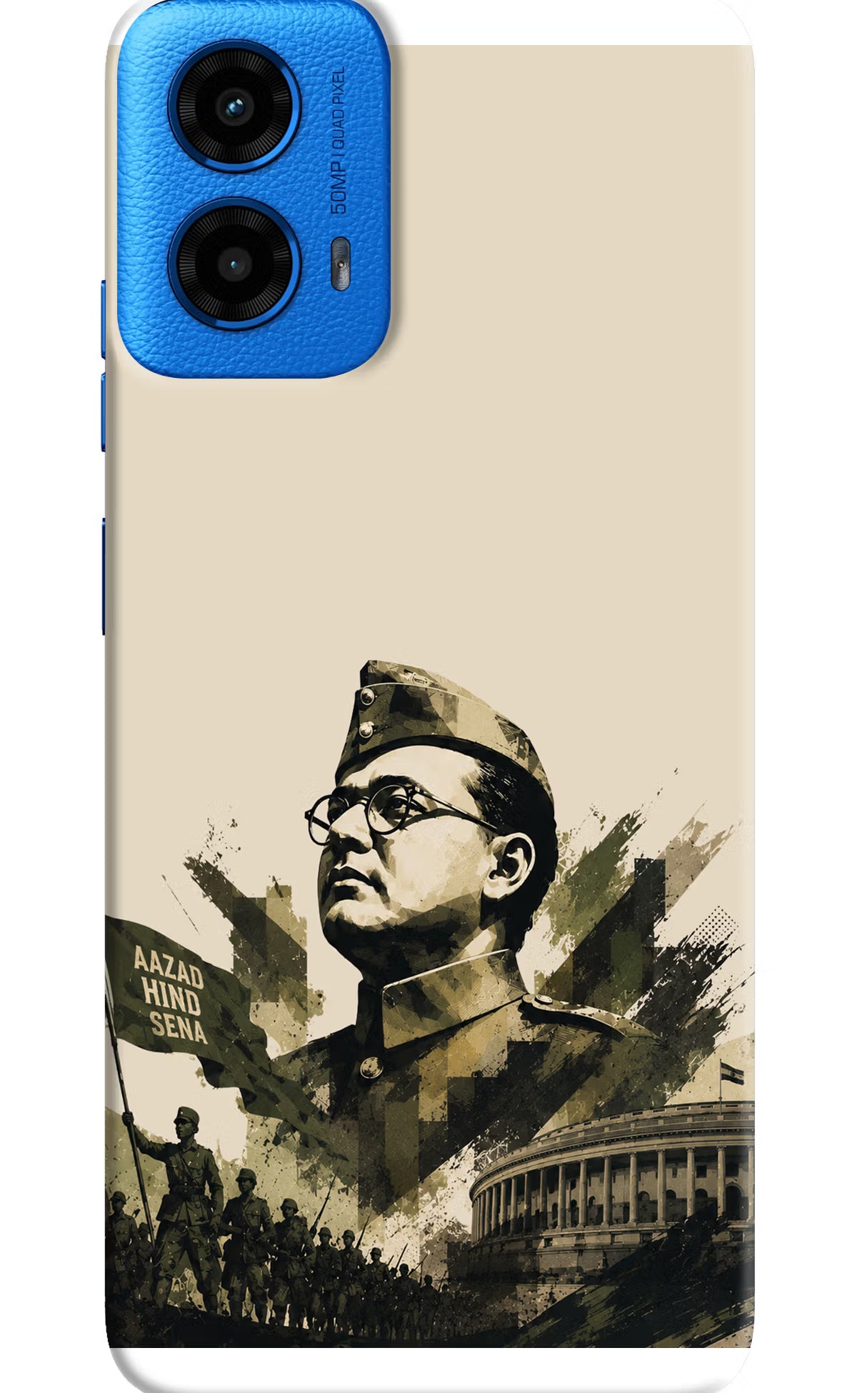 Netaji Rising Moto G45 Back Cover