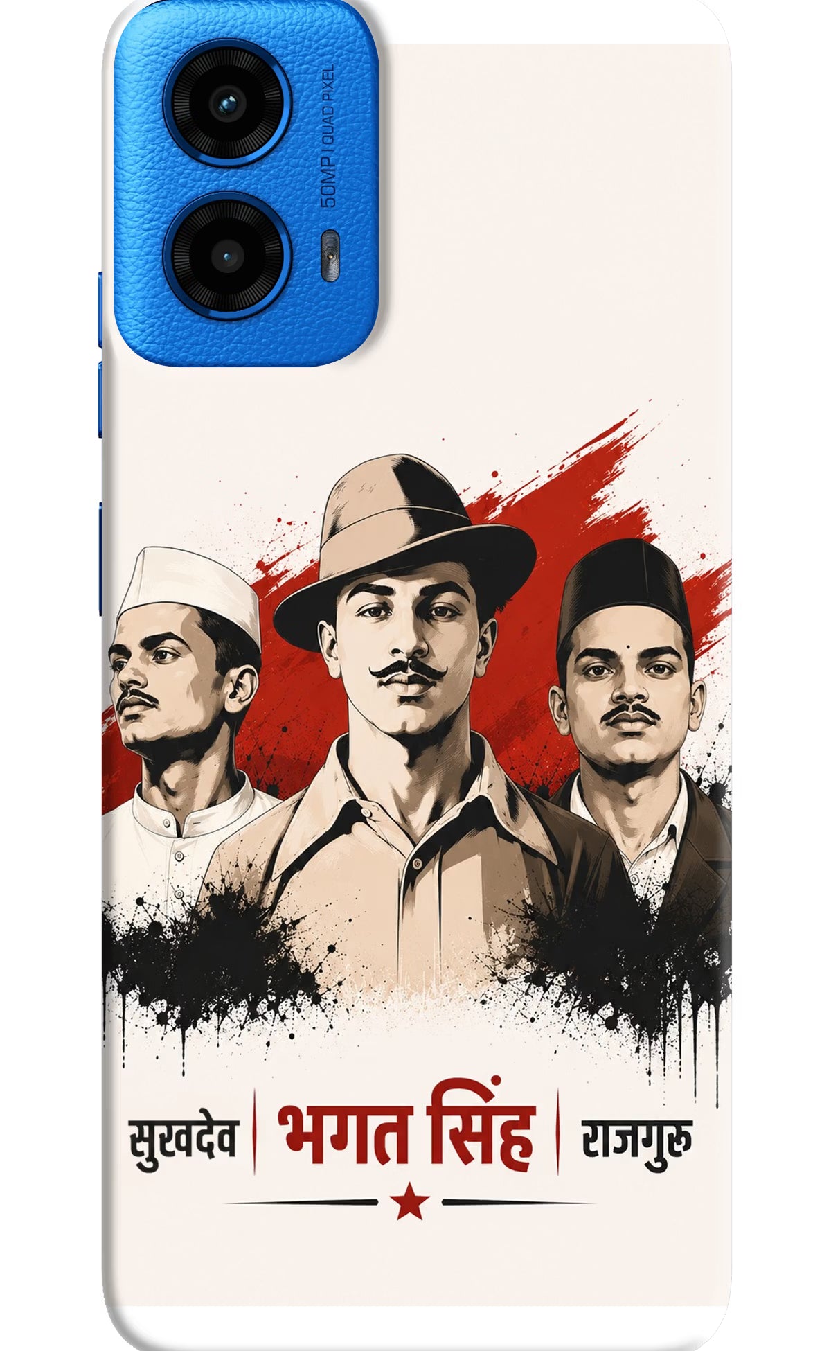 Sardar Patel Iron Will Moto G45 Back Cover