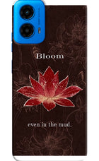 Bloom Moto G45 Hard Case Back Cover by Casekaro