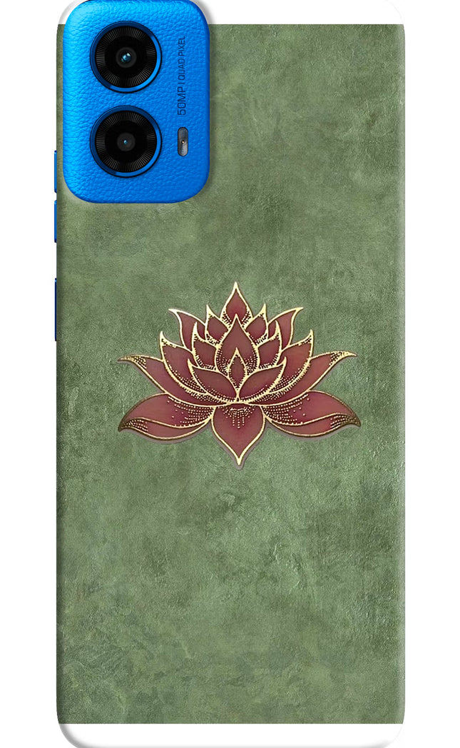 Lotus Grace Moto G45 Hard Case Back Cover by Casekaro