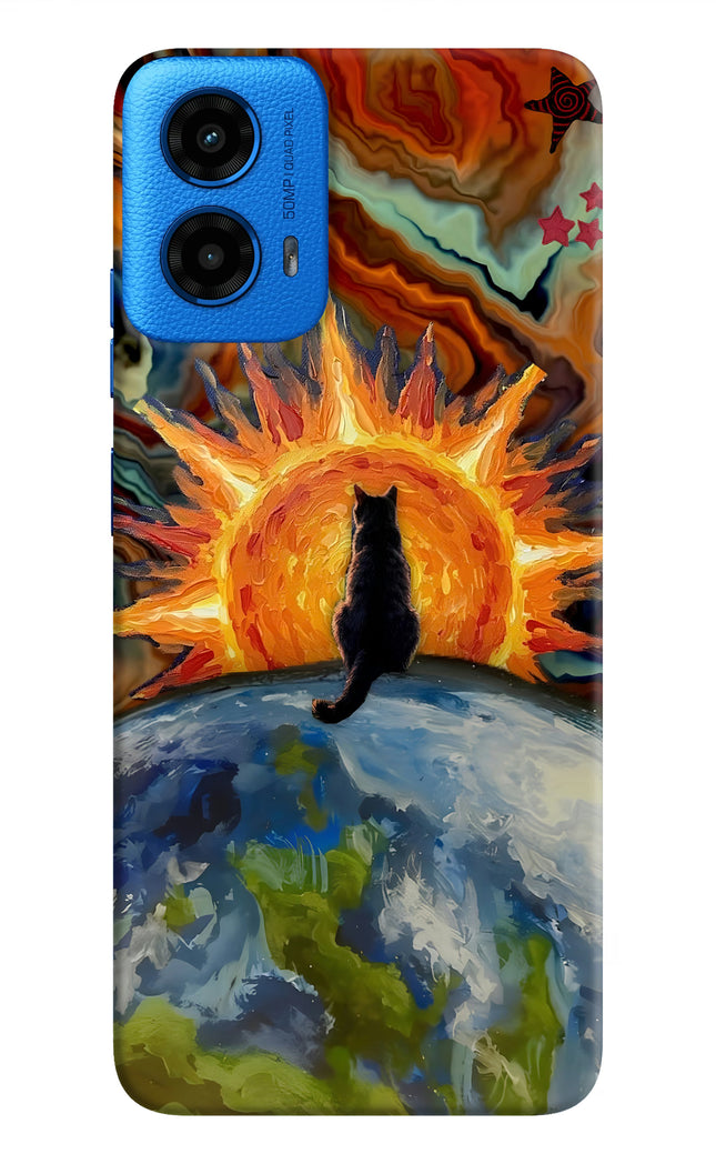 Sunrise Beyond Moto G45 Hard Case Back Cover by Casekaro