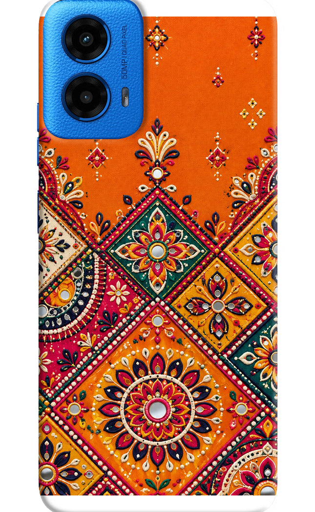 Kutch Glow Moto G45 Hard Case Back Cover by Casekaro
