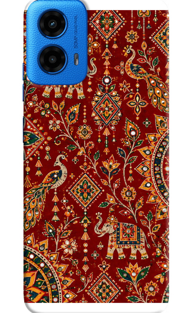 Laal Riwaaz Moto G45 Hard Case Back Cover by Casekaro