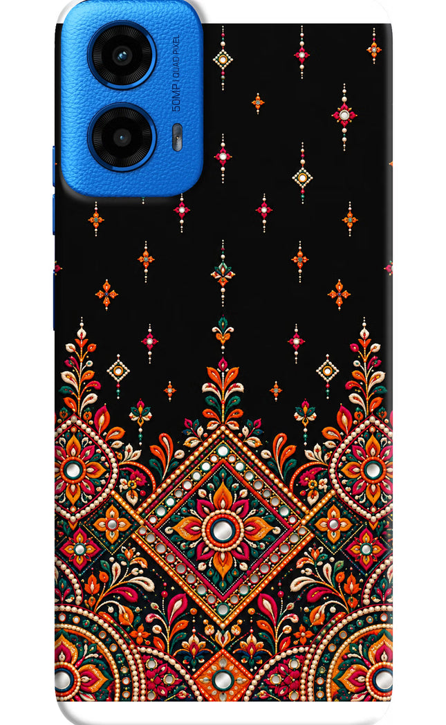 Noir Mehfil Moto G45 Hard Case Back Cover by Casekaro