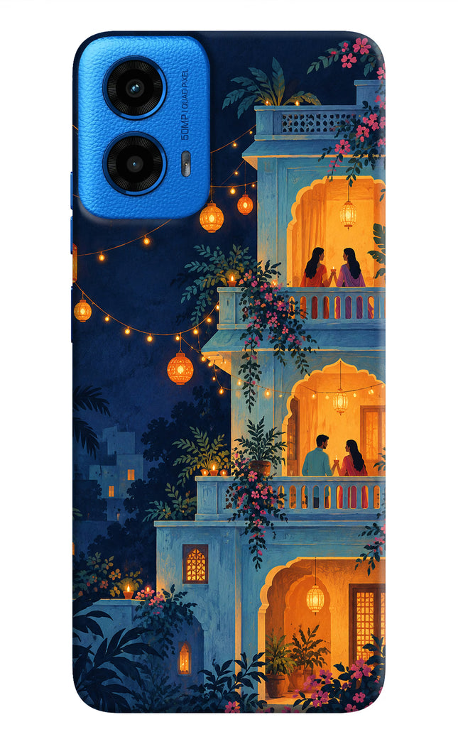 Balcony Glow Moto G45 Hard Case Back Cover by Casekaro