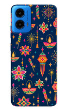 Festive Pop Moto G45 Hard Case Back Cover by Casekaro