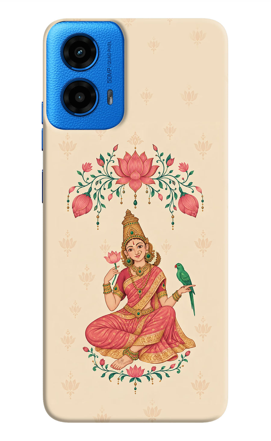Goddess Lakshmi Moto G45 Back Cover, Hard case
