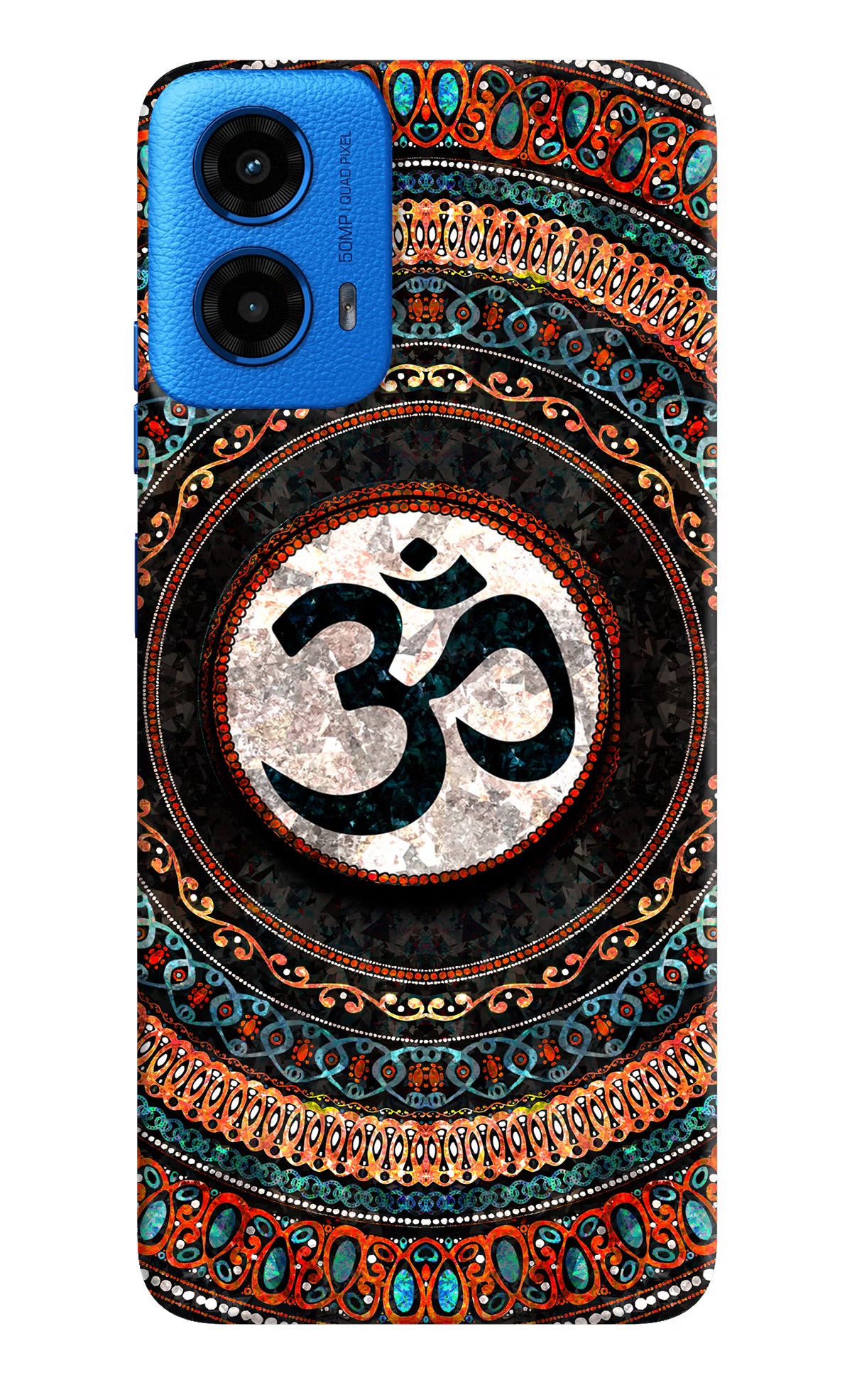 Om Culture Moto G45 Pop Case by Casekaro