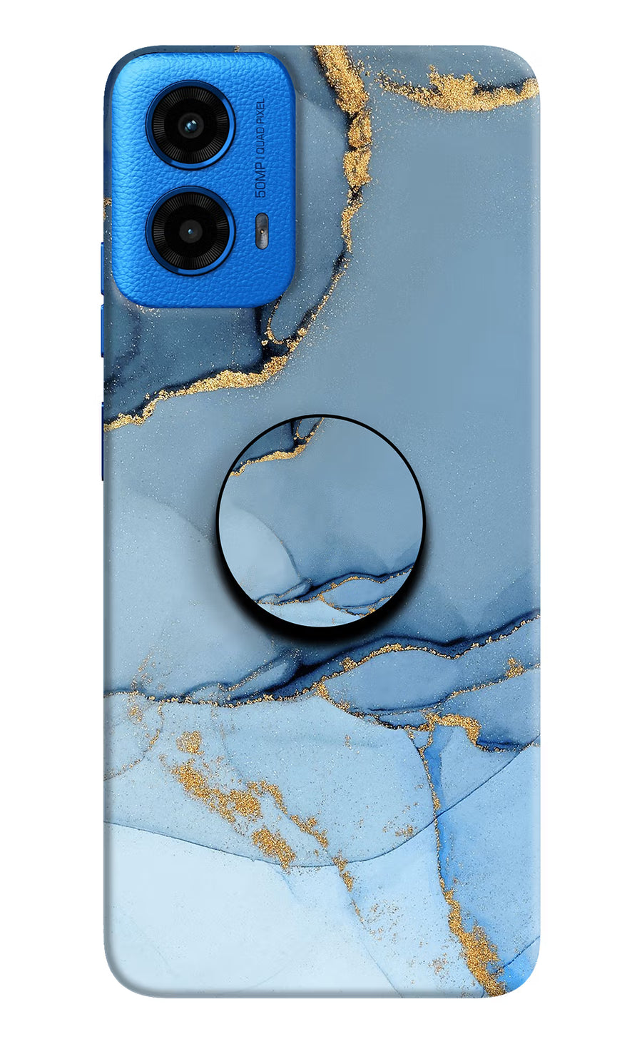 Blue Marble Moto G45 Pop Case, Hard case