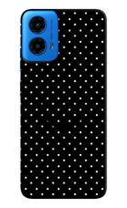 White Dots Moto G45 Pop Case by Casekaro