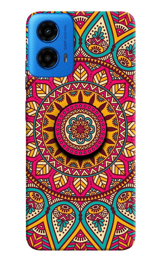 Mandala Moto G45 Pop Case by Casekaro