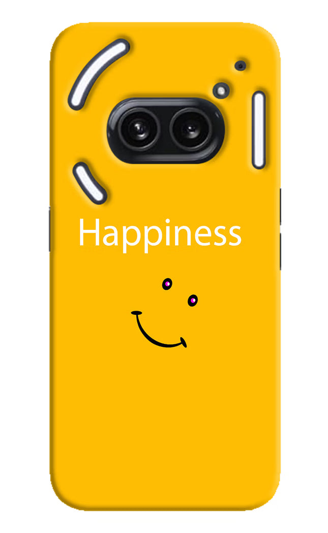 Happiness With Smiley Nothing Phone 2A Plus Hard Case Back Cover by Casekaro