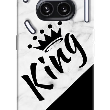 King Nothing Phone 2A Plus Hard Case Back Cover by Casekaro