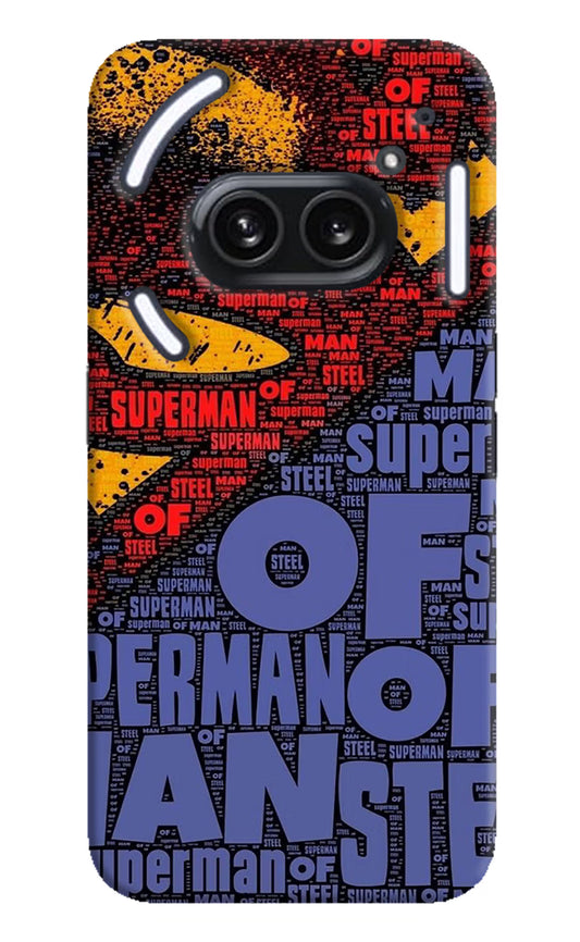 Superman Nothing Phone 2A Plus Hard Case Back Cover by Casekaro