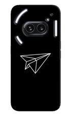 Paper Plane White Nothing Phone 2A Plus Hard Case Back Cover by Casekaro