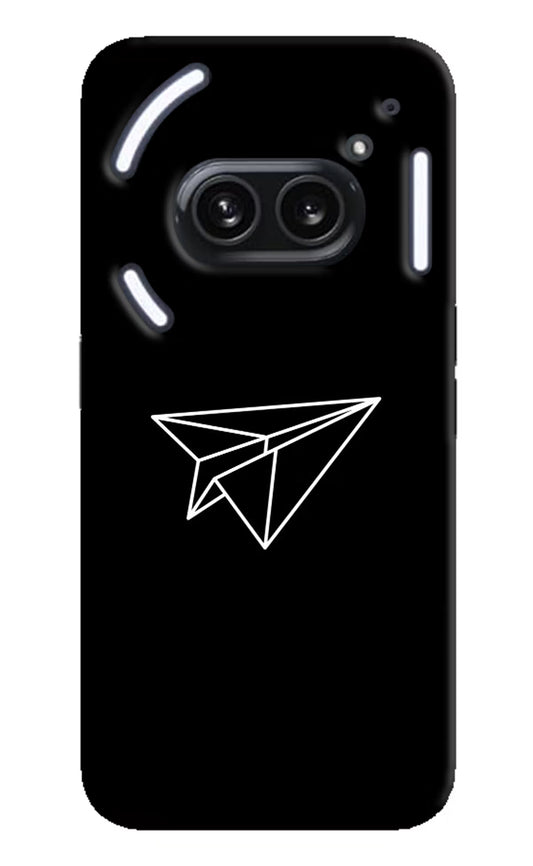 Paper Plane White Nothing Phone 2A Plus Hard Case Back Cover by Casekaro