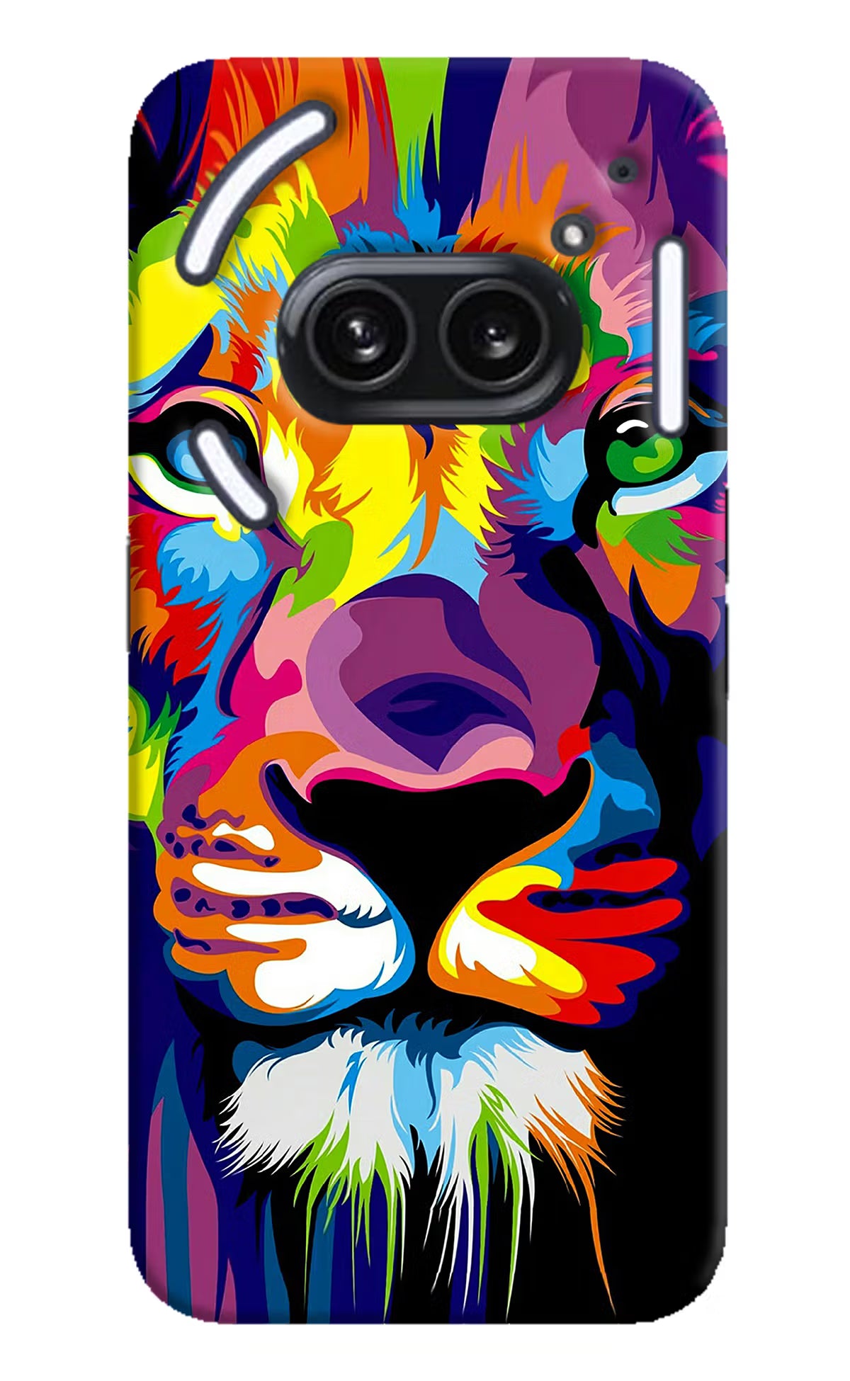 Lion Nothing Phone 2A Plus Hard Case Back Cover by Casekaro