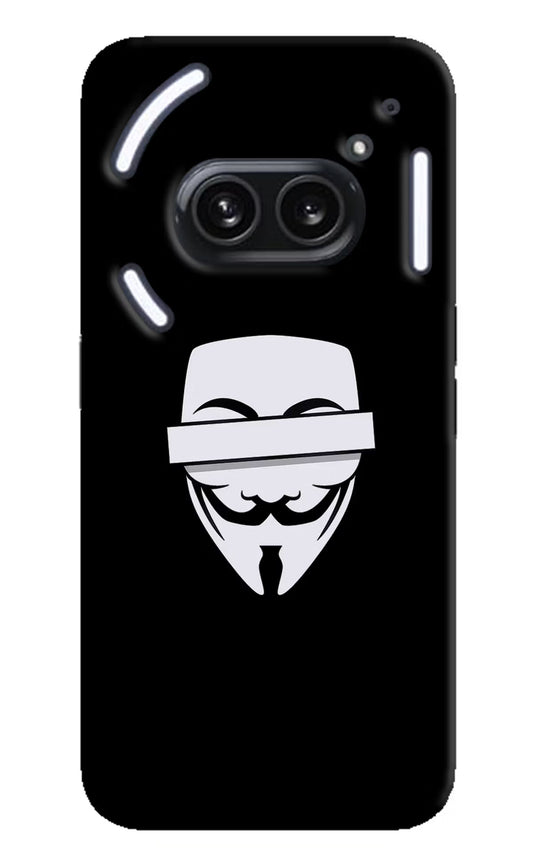 Anonymous Face Nothing Phone 2A Plus Hard Case Back Cover by Casekaro