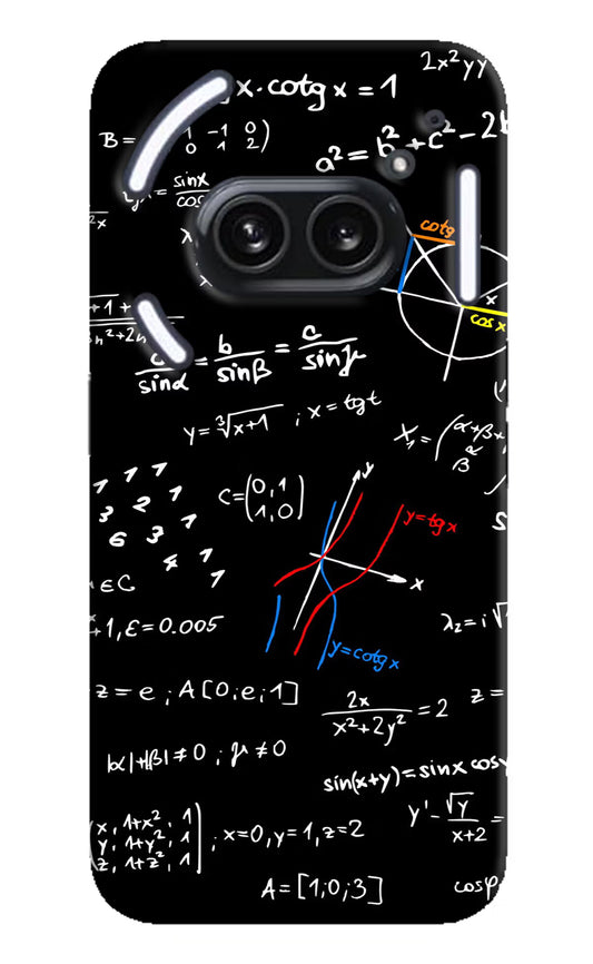 Mathematics Formula Nothing Phone 2A Plus Hard Case Back Cover by Casekaro